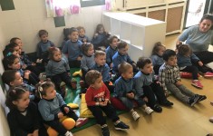 Nuestros papás nos cuentan cuentos. Semana del libro. 2-3 años