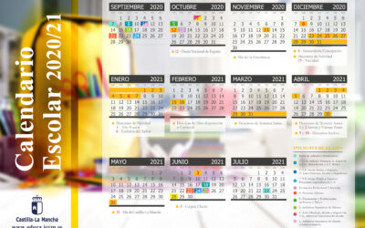 Calendario escolar 2020-2021
